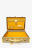 Goyard Gold Goyardine Manoir MM Briefcase With Key