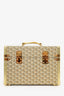 Goyard Gold Coated Canvas Vanity Case With Key
