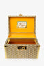 Goyard Gold Coated Canvas Vanity Case With Key
