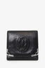 Cartier Black Leather Small Marcello de Cartier Bag With Strap + Wallet