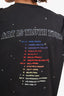 Zadig & Voltaire Black Concert Graphic T-Shirt Size M
