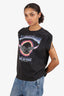 Zadig & Voltaire Black Concert Graphic T-Shirt Size M