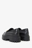 Stuart Weitzman Black Horsebit Platform Lug Sole Loafers Size 6.5