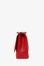 Pre-Loved Chanel™ 2009-10 Red Caviar Maxi Double Flap Shoulder Bag