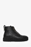 Pre-Loved Chanel™ Black Leather Lace Ankle Boots Size 39