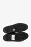 Pre-Loved Chanel™ Black Leather Lace Ankle Boots Size 39