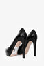 Miu Miu Black Patent Platform Heels Size 38