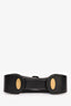 Balmain Black Leather Jolie Madame Bag with Strap