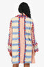 Dodo Bar Or Red/White/Blue Tasseled Kimono Jacket Size M