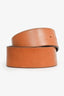 Lanvin Vintage Brown Leather Belt