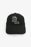 Saint Laurent Black Tweed "SL" Baseball Hat Size 57
