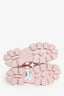 Prada Pink Rubber Logo 'Monolith' Platform Sandals Size 38