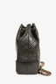 Pre-Loved Chanel™ 2021/22 Black Leather Small Gabrielle CC Chain Backpack