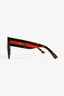 Gucci Black/Tortoise Acrylic Oversized Sunglasses