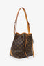 Louis Vuitton Vintage Brown Monogram Petit Noe Bucket Bag