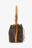 Louis Vuitton Vintage Brown Monogram Petit Noe Bucket Bag