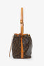 Louis Vuitton Vintage Brown Monogram Petit Noe Bucket Bag