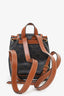 Celine Brown Canvas Triomphe Folco Mini Backpack
