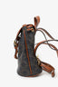 Celine Brown Canvas Triomphe Folco Mini Backpack