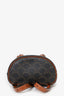 Celine Brown Canvas Triomphe Folco Mini Backpack