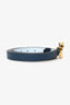 Hermès Navy/Blue Togo/Swift Reversible 13MM Horseshoe Buckle Belt