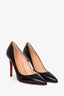 Christian Louboutin Black Patent Pumps Size 38