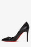 Christian Louboutin Black Patent Pumps Size 38
