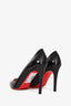 Christian Louboutin Black Patent Pumps Size 38
