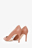 Manolo Blahnik Tan leather Pointed Heels Size 39