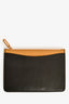 Burberry Black Leather 'D Ring' Clutch