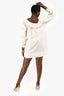 Doen White Cotton/Eyelet Mini Dress Size M