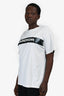 Dior Homme White/Black 'Hadior' T-Shirt Size XL Mens