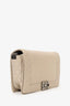 Pre-Loved Chanel™ 2014 Beige Calfskin Medium Boy Reverso Flap Bag
