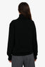 Saint Laurent Black Cashmere Long Sleeve Turtle Neck Sweater Size M