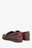Golden Goose Burgundy Chain Loafers Size 39