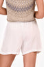 James Perse White Linen Shorts Size 2