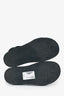 The Row Black 'Hook & Loop' Leather Sandals Size 37