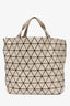 Bao Bao Issey Miyake Taupe Prism Tote with Strap