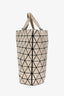 Bao Bao Issey Miyake Taupe Prism Tote with Strap