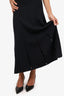 Sandro Black Knitted Cut-out Sleeveless Maxi Dress Size 3