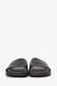 Gucci GG Embossed Rubber Pool Slides Size 9 Mens