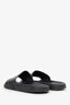Gucci GG Embossed Rubber Pool Slides Size 9 Mens