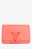 Louis Vuitton Coral Epi Leather 'Louise' Wallet on Strap