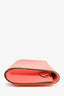 Louis Vuitton Coral Epi Leather 'Louise' Wallet on Strap