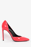 Saint Laurent Neon Pink Pointed Pumps Size 40