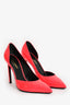 Saint Laurent Neon Pink Pointed Pumps Size 40