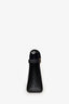 Saint Laurent Black Croc Embossed Medium Manhattan Shoulder Bag