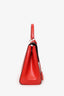 Louis Vuitton 2015 Vibrant Red Epi Leather Top Handle With Strap