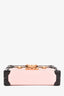 Louis Vuitton Pink/Black Epi Leather 'Petit Malle' with Strap
