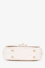 Pre-Loved Chanel™ 2018/19 White Leather Small Covered CC Flap Bag